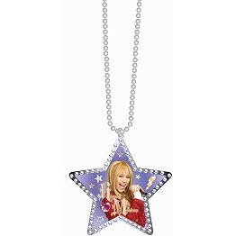 NEW Limited Edition Licensed Disney Hannah Montana Dark Purple Star Photo Necklace by Hannah Montana Necklace