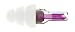 Etymotic Research ER20-PSCa Purple stem High Fidelity Ety Plug Ear Plugs with Black Cord