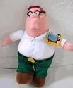 Family Guy TV Series Stuffed Animal: Peter Griffin 11in H