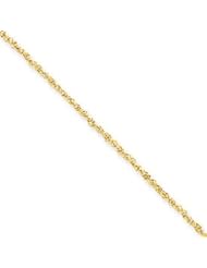 14k Gold 1.7mm Ropa 14 Inches