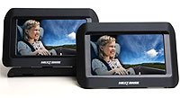 Childrens Toyshop  Electronics : Nextbase SDV685AM dual screen portable DVD with infra red wireless audio built in 