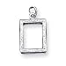 Sterling Silver Picture Frame Charm