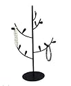 12"h Metal Jewelry Bangle Bracelet Holder Organizer Stand Tree with Ring Holder Base