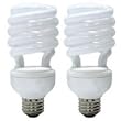 4 Pack DIMMABLE Compact Fluorescent Light Bulbs! 23w = 100w ULAmerica Model: SDS23P UL Listed 1600Lumens 8000 Hrs Life Energy Star