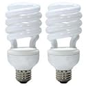 4 Pack DIMMABLE Compact Fluorescent Light Bulbs! 23w = 100w ULAmerica Model: SDS23P UL Listed 1600Lumens 8000 Hrs Life Energy Star
