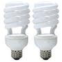 4 Pack DIMMABLE Compact Fluorescent Light Bulbs! 23w = 100w ULAmerica Model: SDS23P UL Listed 1600Lumens 8000 Hrs Life Energy Star