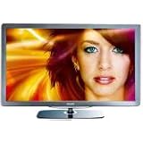 Philips 32PFL7605H/12 81,3 cm (32 Zoll) LED-Backlight-Fernseher (Full-HD, 100Hz, Ambilight Spectra 2, DVB-T/-C) Energieeffizienzklasse C schwarz/silbergrau geb�rstete Decofrontvon "Philips"