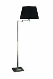 Eseo Garcia 36128/17/13 Floorstand Lamp with Shade (Black)