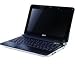 Acer Aspire ONE D150-1Bw - Atom N280 / 1.6 GHz - RAM 1 GB - HDD 160 GB - GMA 950 Dynamic Video Memory Technology 3.0 - WLAN : 802.11b/g - Win XP Home - 10.1" Widescreen TFT 1024 x 600 ( WSVGA ) CrystalBrite - camera