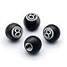 Eight 8 Ball Valve Stem Caps Hot Rat Rod- New Set