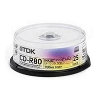 Childrens Toyshop  Computer : TDK CDR 80MIN 52X 25PK Printable Cakebox