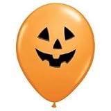 Pumpkin Jack o' Lantern Orange Balloons Set of 12 Pumpkin Jack o' Lantern Orange Balloons Set of 12