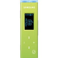 Samsung YP-U3JQG 2GB USB Digital Audio player with FM Radio (Green)