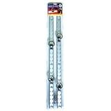 2 Pieces Of 2 Foot L Track Cargo Control W/ 4 Fittings