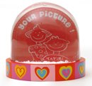 Childrens Toyshop  Toys : Tatiri Snow Globe - Heart with photo frame!
