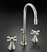 Kohler K-6813-3 IV George Brass Widespread Lavatory Faucet w/ Swing Spout & Cross Han...