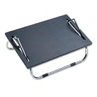 Footrest, Adjustable Easy-Glide Design, 18-1 2W x 11-1 2D x 8H, Black SAF2106 by Safco