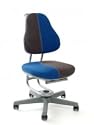 Jugenddrehstuhl Buggy von Rovo Chair in Blau-Grau