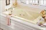 American Standard 2773.018WC White Cadet 6' x 36'' Whirlpool with StayClean Hydro Massage System I - 2773.018WC