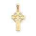14k Celtic Cross Charm