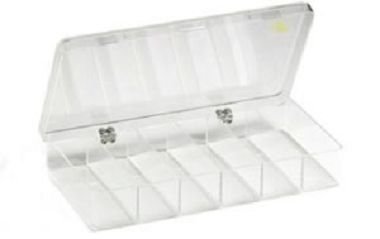 Clear Fly Box 6 Compartment--