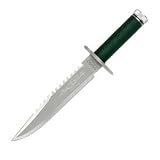 Master Cutlery Fixed Blade Knives Rambo First Blood Green Cord Wrapped Numbered Signature Edition New