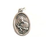 Saint Gerard - Our Lady of Perpetual Help Two-sided Oxidized Medal - MADE IN ITALY