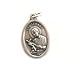 Saint Gerard - Our Lady of Perpetual Help Two-sided Oxidized Medal - MADE IN ITALY