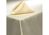 Linen Ease 70 Inch Round Hunter Green Fabric Tablecloth