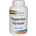 Solaray Magnesium Glycinate 400 mg - 120 Veg Capules