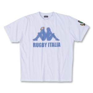 Italy Band Aid Rugby T-Shirt (White)