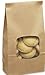 Kraft 1/2 Lb. Tin Tie Bakery Bag w/ Window - 25 Pack