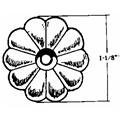 United States Hdw Mfg/U S Ha 24Pc Wht Rosette Button D1 Rv & Mobile Home Hardware