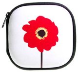 Poppy CD Wallet - (White)