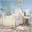 Lea Jessica McClintock Romance Kids Panel Bed 2 Piece Bedroom Set