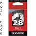 Lexmark Return Program No28 IJ Cartridge Black 018C1428E