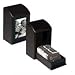 Rolodex 1734243 Rolodex Wood Tones Wood Photo Frame Business Card File, 300-Card Cap, Mahogany