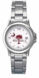 South Carolina Gamecocks NCAA Palm / Moon Women's Chrome Varsity Watch with Stainless Steel Strap