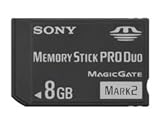 Sony MSM-T8G 8GB MEMORY STICK PRO DUO? MEDIA MEMORY CARD