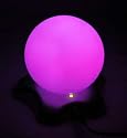 HAB&GUT Lichtkugel LED 8 cm Softball mit Ladeschale