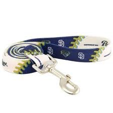 San Diego Padres Dog Lead MED 6' 3/4