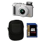 Cheap Panasonic DMC-LX3 10.1MP Digital Camera Kit - Silvertone
