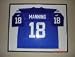 Authentic autographed & framed Peyton Manning jersey