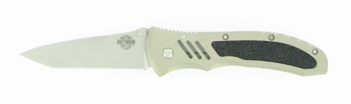 Harley-Davidson Wolfpup - Gray - Plain Tanto Blade - United Cutlery HD0045GRNB, Knives Collector