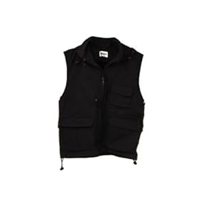 XL Size Water Resistant Vest for Photographers (Black) + Worldwide free shiping