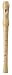Hohner 9532 Concert Pearwood 2-Piece Soprano Recorder