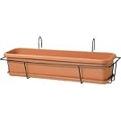 Balcony Trough Set - Terracotta