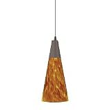 Buy American Fluorescent LV1EAP13AMRB Eastpoint 13-Watt Pendant, Rubbed Bronze with... by American Fluorescent