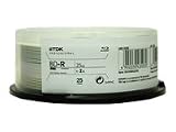 TDK Blu-ray Disc 25GB BD-R Printable Surface - 25 x BD-R - 25 GB 2x - printable surface - spindle - storage media