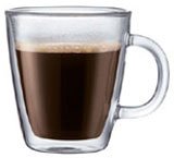 Bodum Bistro 10604-10 Double Wall Glass Thermal Coffee Mug